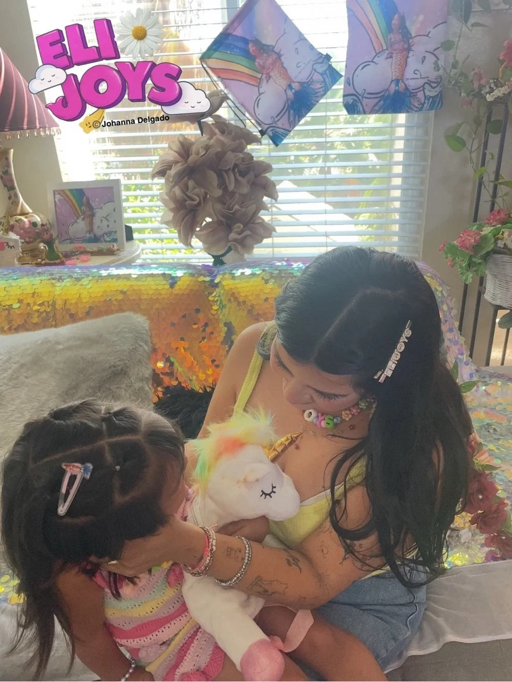 ELIJOYS - rhinestones hair clip OS
